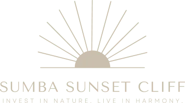 Available land plots for sale at Sumba Sunset Cliff, ideal for sustainable living.