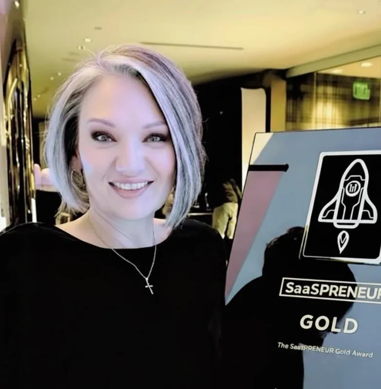 Marla Harmon 3x SaaSpreneur Award Winner
