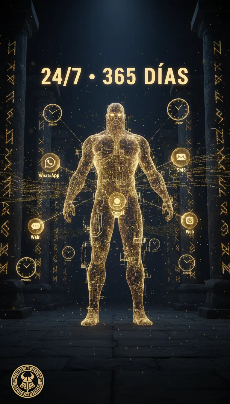 Agente IA holográfico Erik