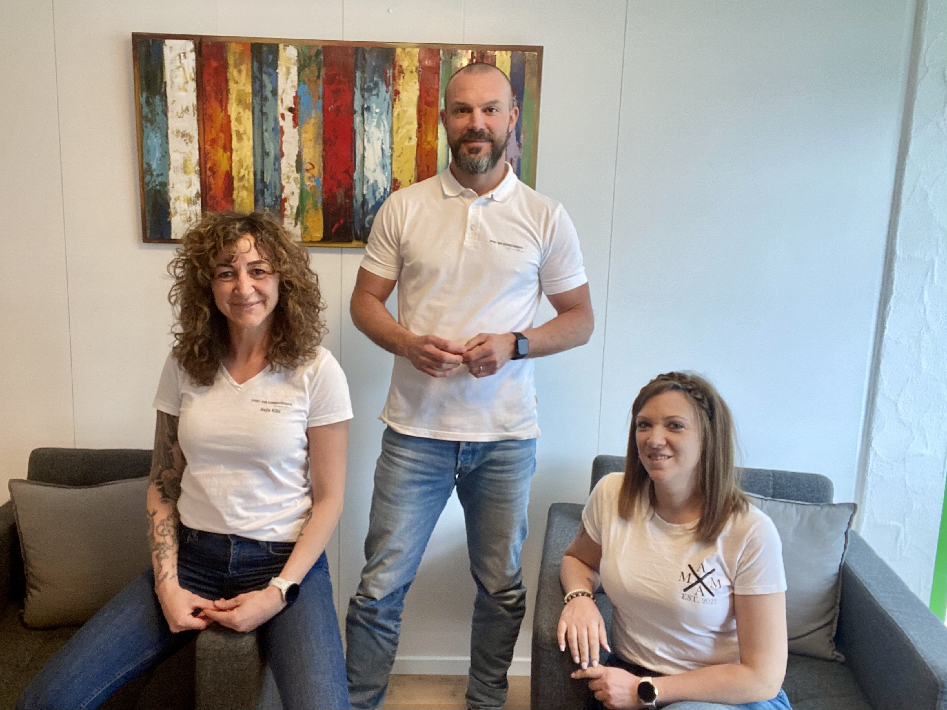 Teambild der Sport- und Schmerztherapie Fabian Berner in Esslingen-Zell