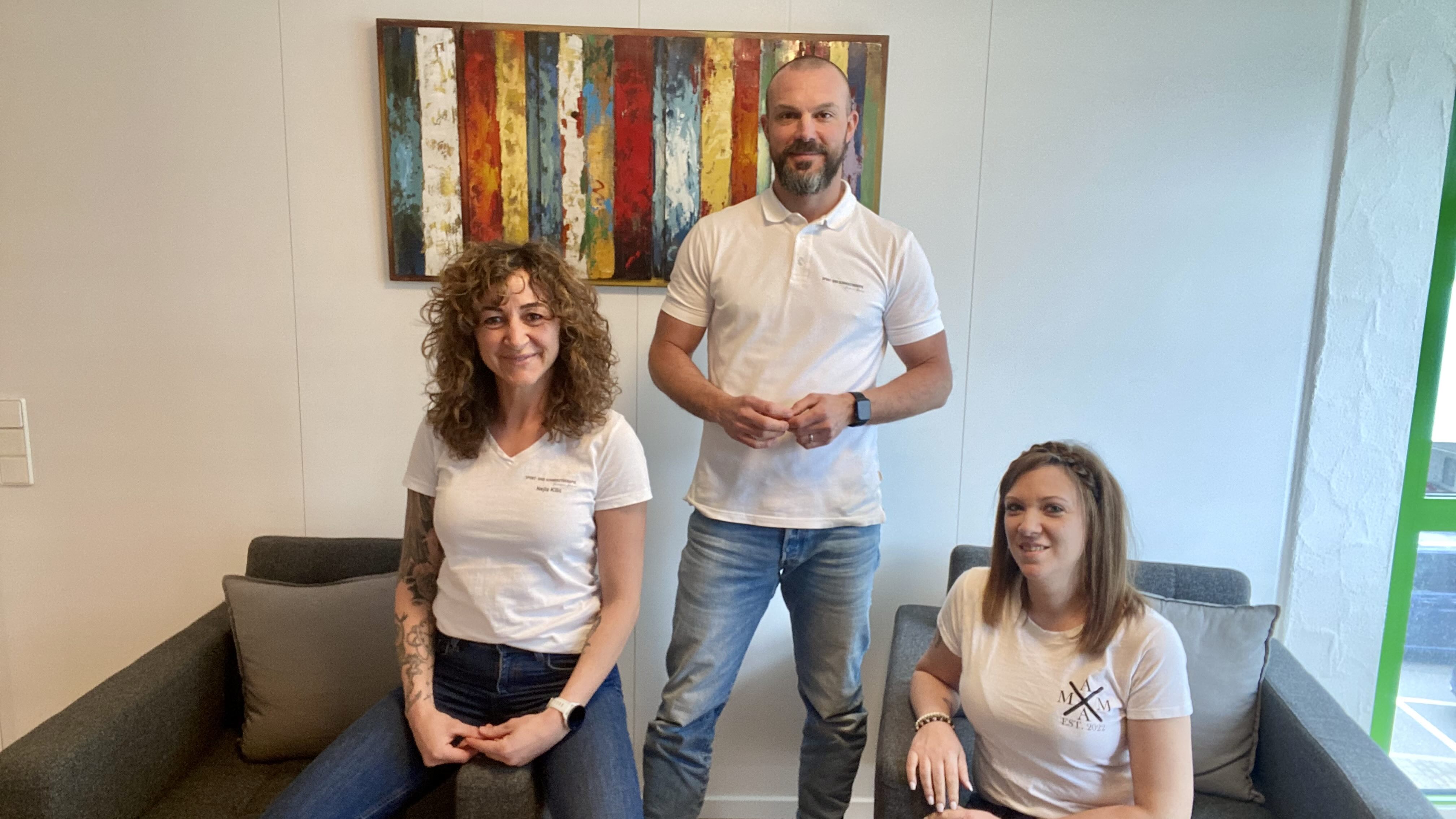 Teambild der Sport- und Schmerztherapie Fabian Berner in Esslingen-Zell