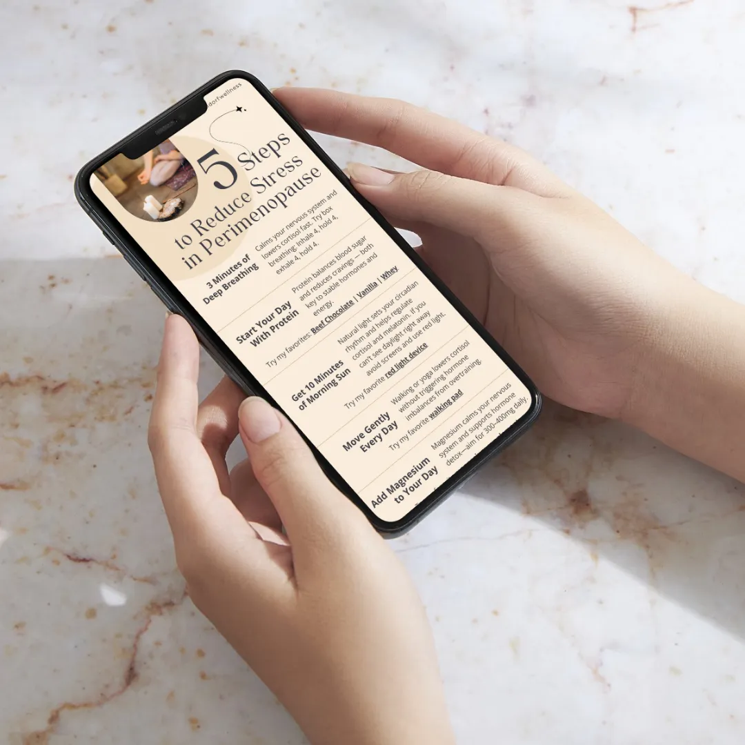 infographic on a phone