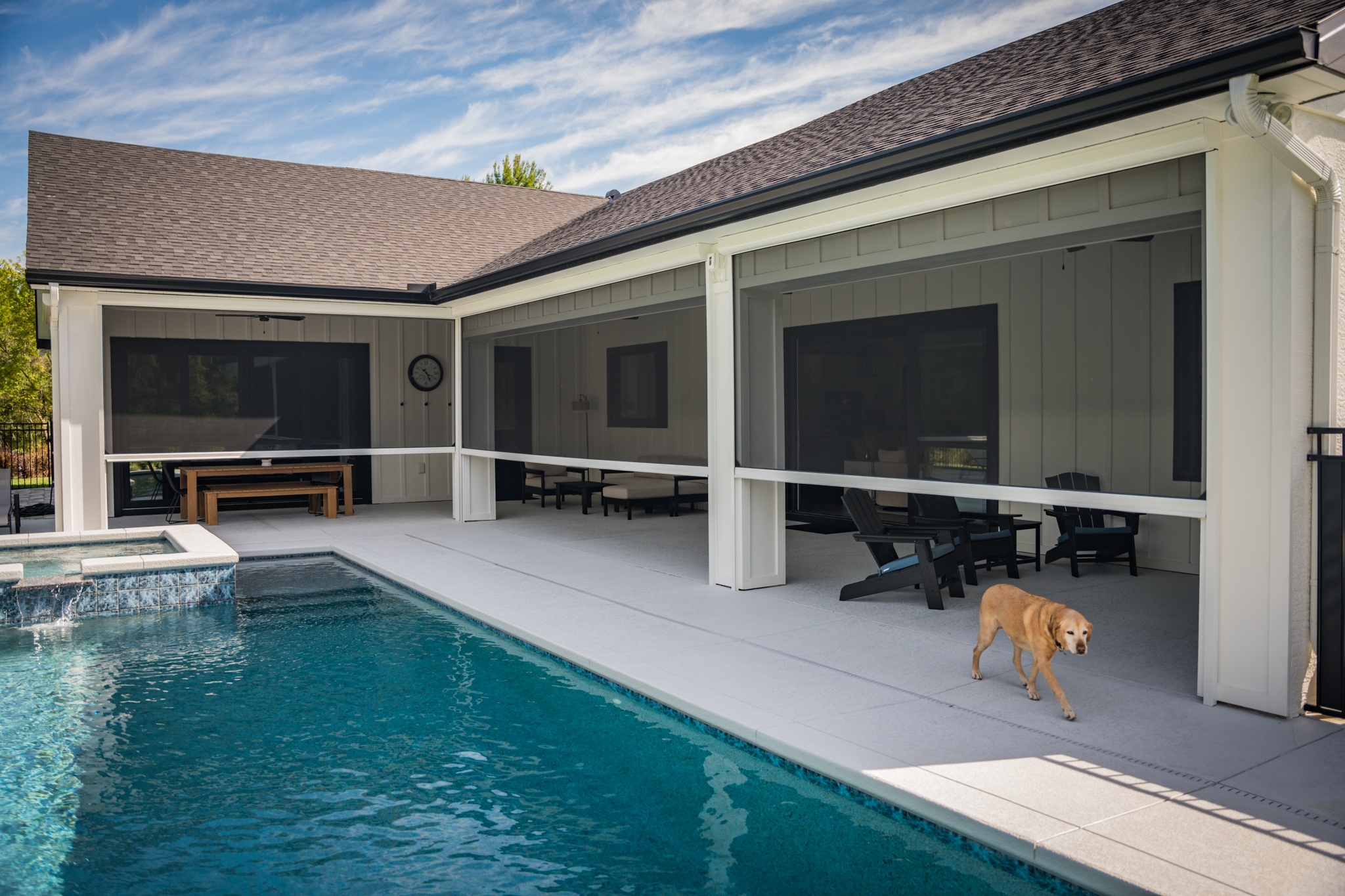 Fort Worth Motorized Screens