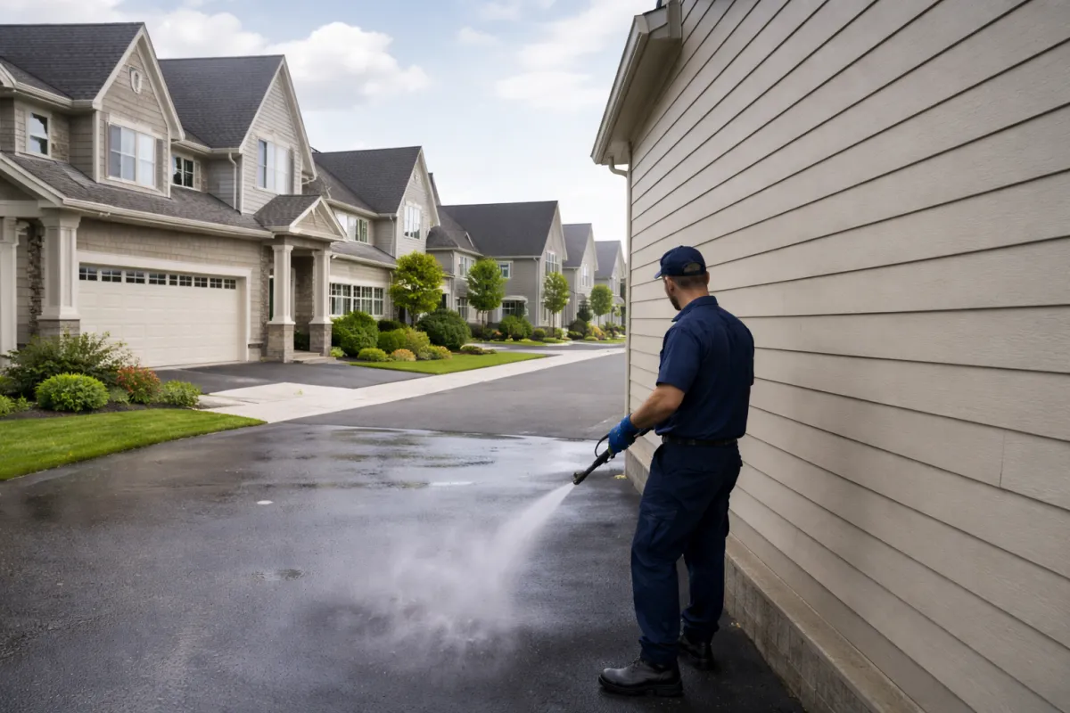 Lanaudière Lavage de revêtement