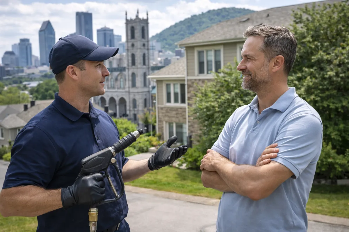 Lanaudière Lavage de revêtement