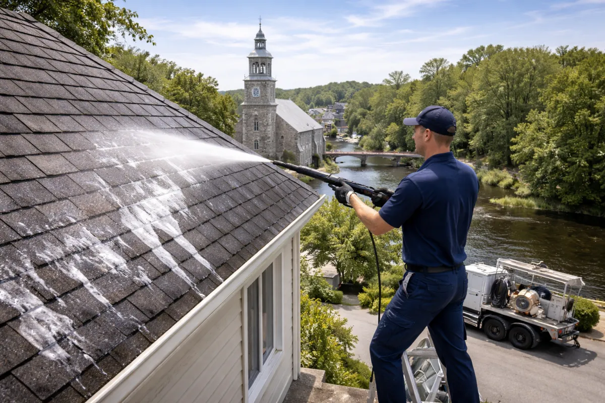 Lanaudière Lavage de revêtement