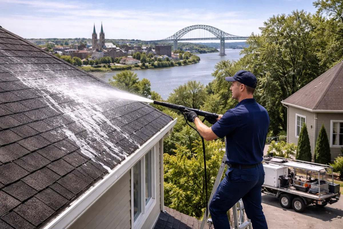 Lanaudière Lavage de revêtement