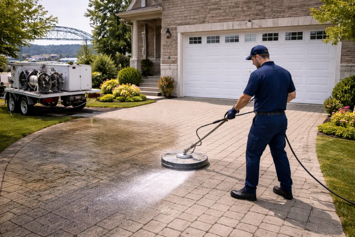  Lavage de stationnement
