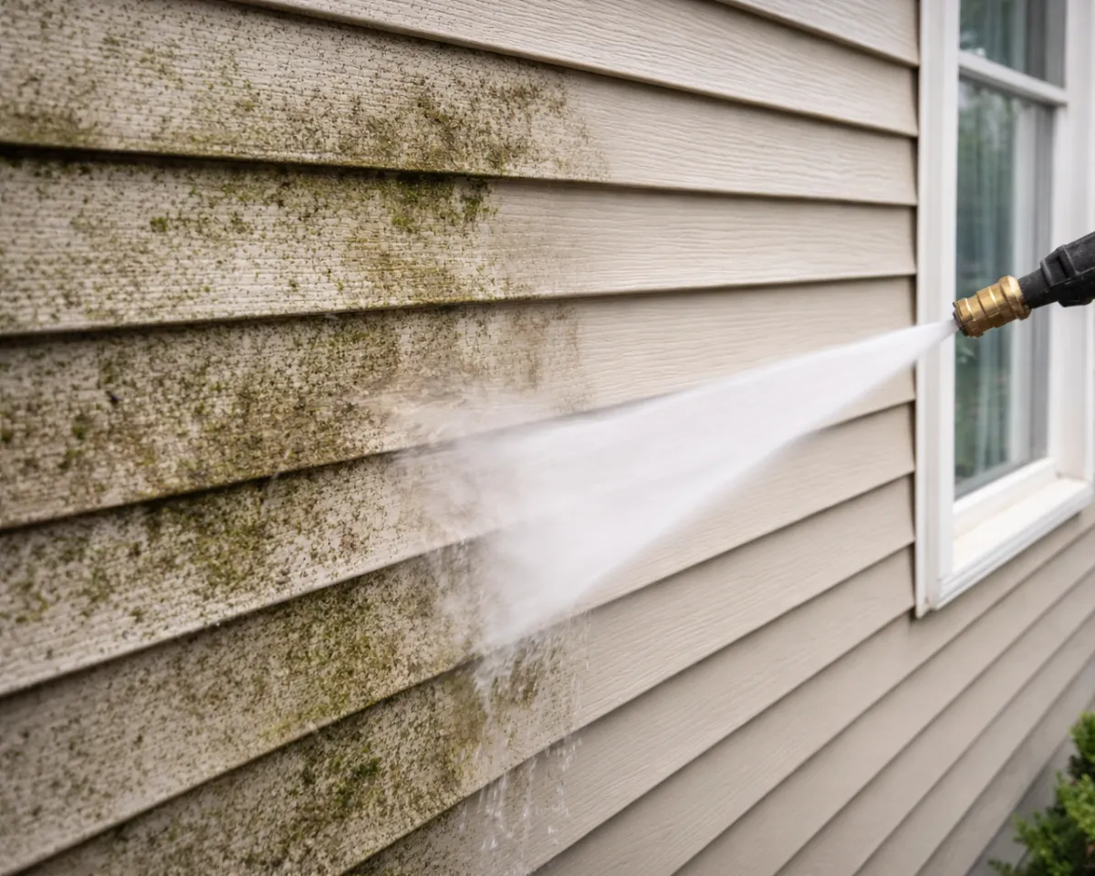 Lavage de revêtement extérieur