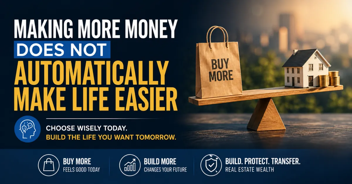 Making More Money Does Not Automatically Make Life Easier and Here Is the Choice That Changes Everything