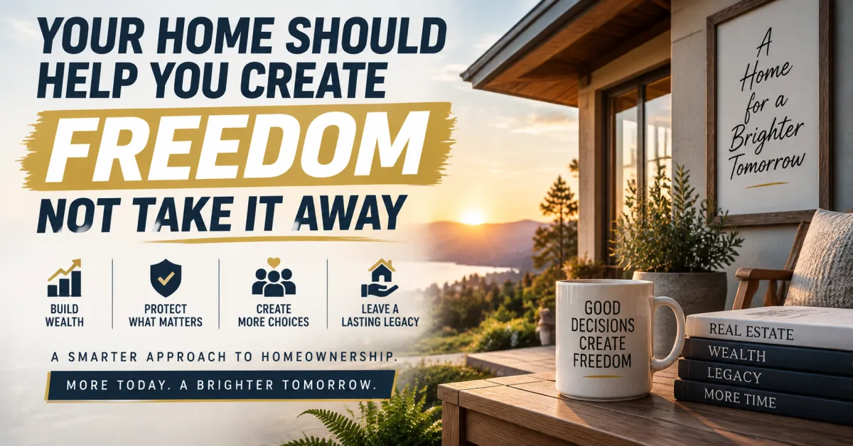 Your Home Should Create Freedom Not Take It Away and Here Is What That Actually Means