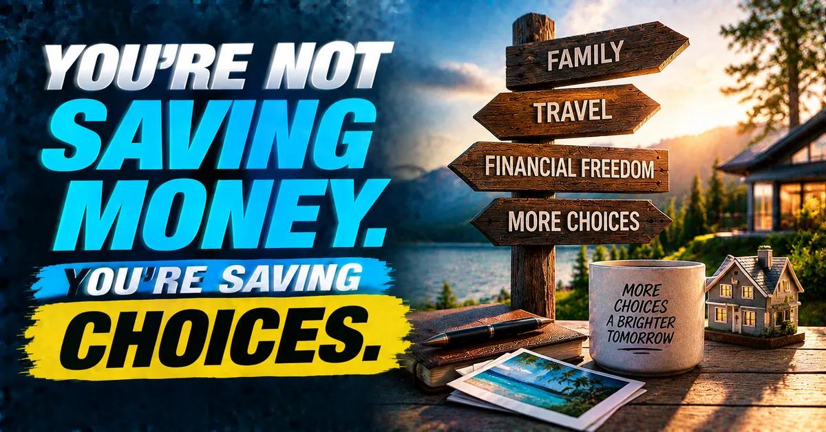 You Are Not Really Saving Money and Here Is What You Are Actually Building When You Save