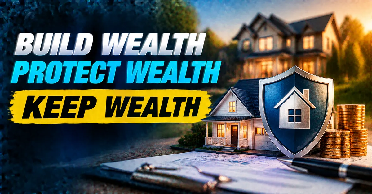Building Wealth and Keeping Wealth Require Two Different Skill Sets and Here Is the One Most Homeowners Miss