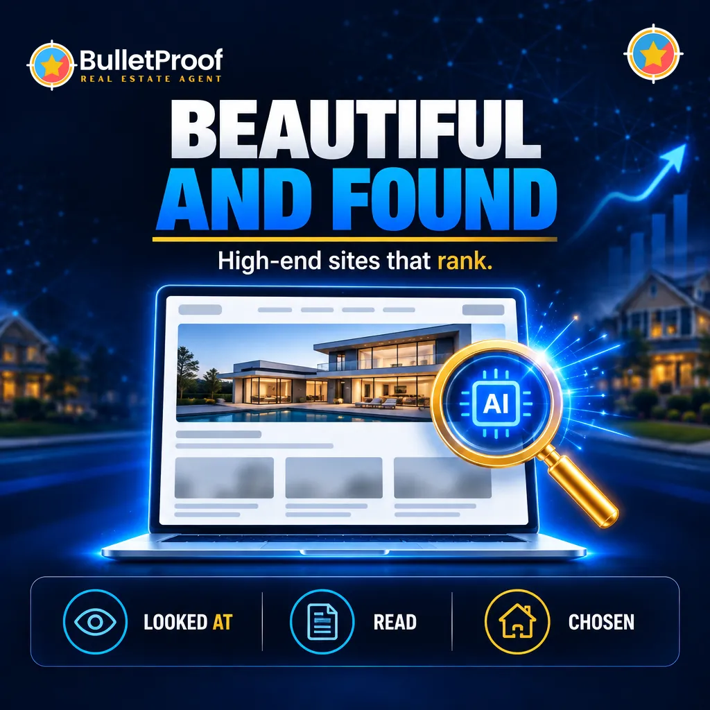 High-end real estate websites that rank on Google and AI: beautiful and found