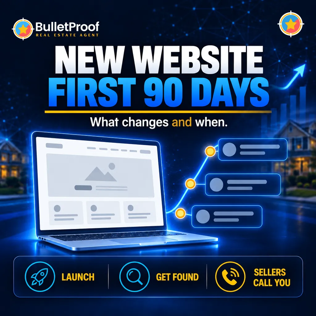 New real estate website: what changes in the first 90 days