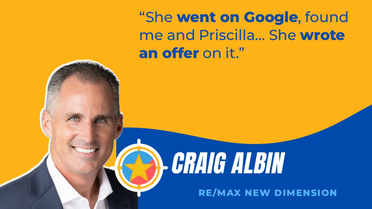 Craig Albin, RE/MAX New Dimension, BulletProof client video testimonial