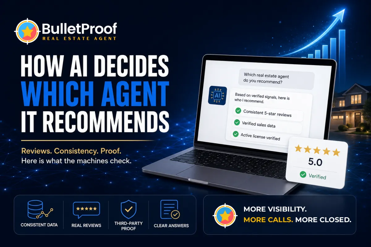 How AI Decides Which Real Estate Agent to Recommend (2026)