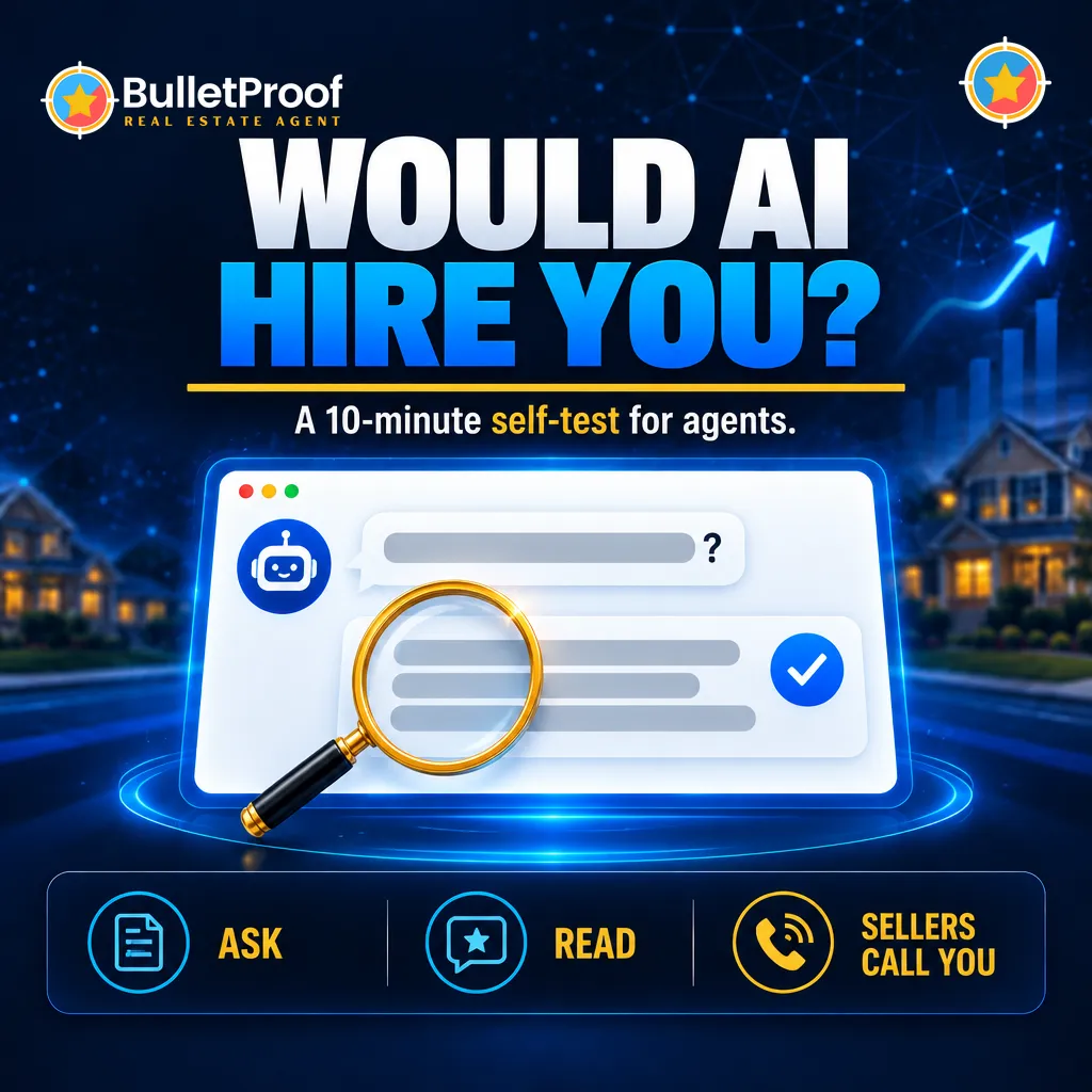 Would AI hire you? A 10-minute self-test for real estate agents