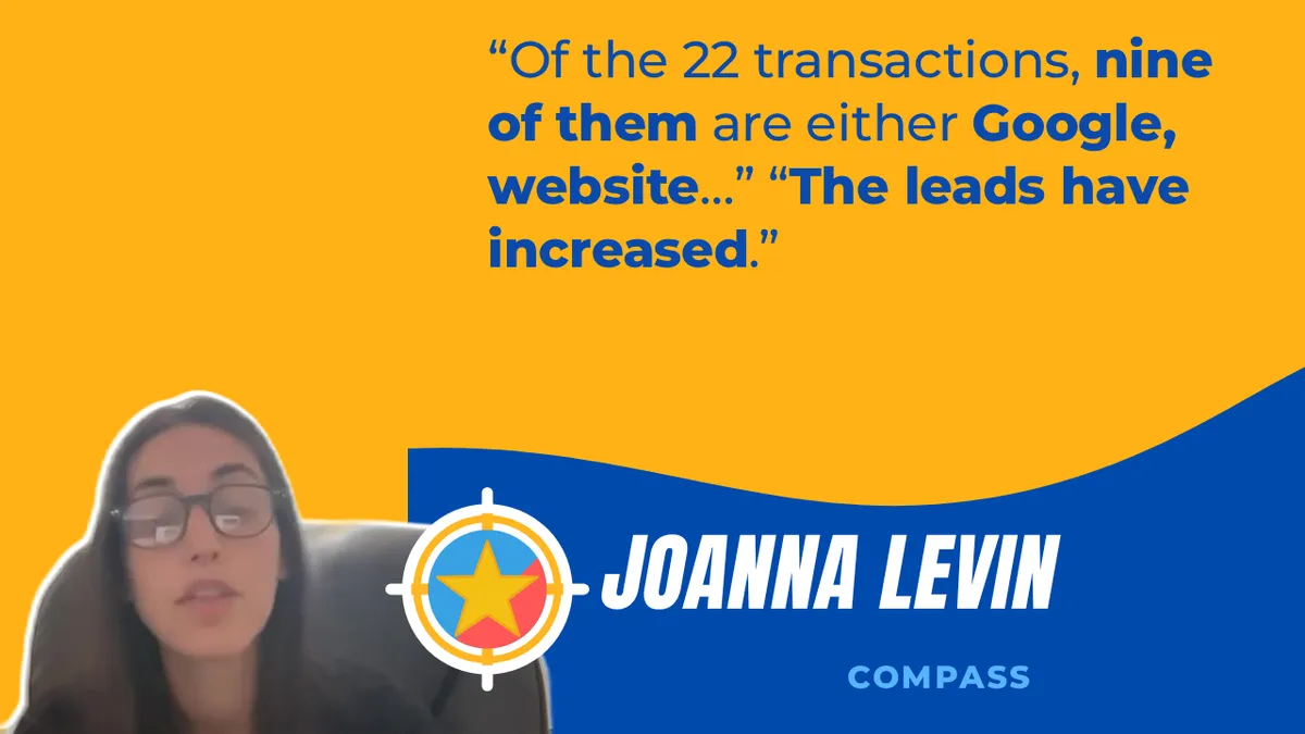 Joanna Levin, Compass, BulletProof client video testimonial