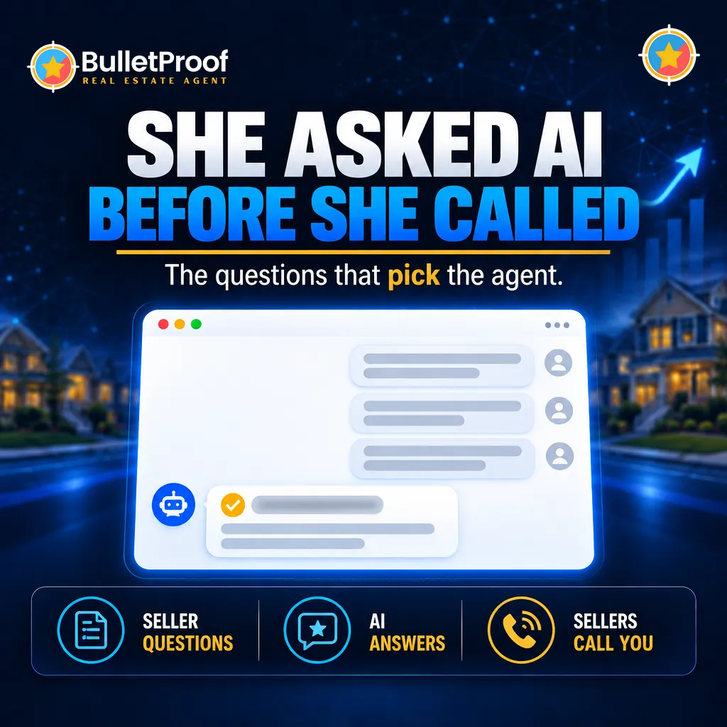 She asked AI before she called: the questions home sellers ask ChatGPT about real estate agents