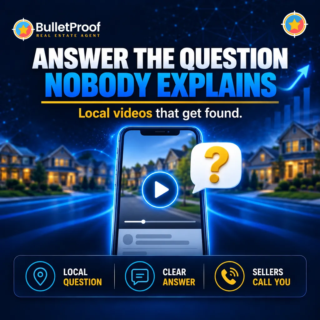 Answer the question nobody explains: local real estate videos that get found