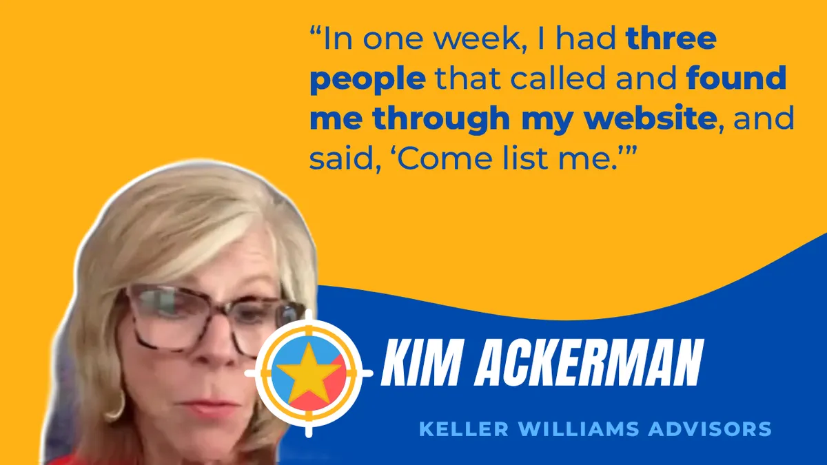 Kim Ackerman, Keller Williams Advisors Realty, BulletProof client video testimonial