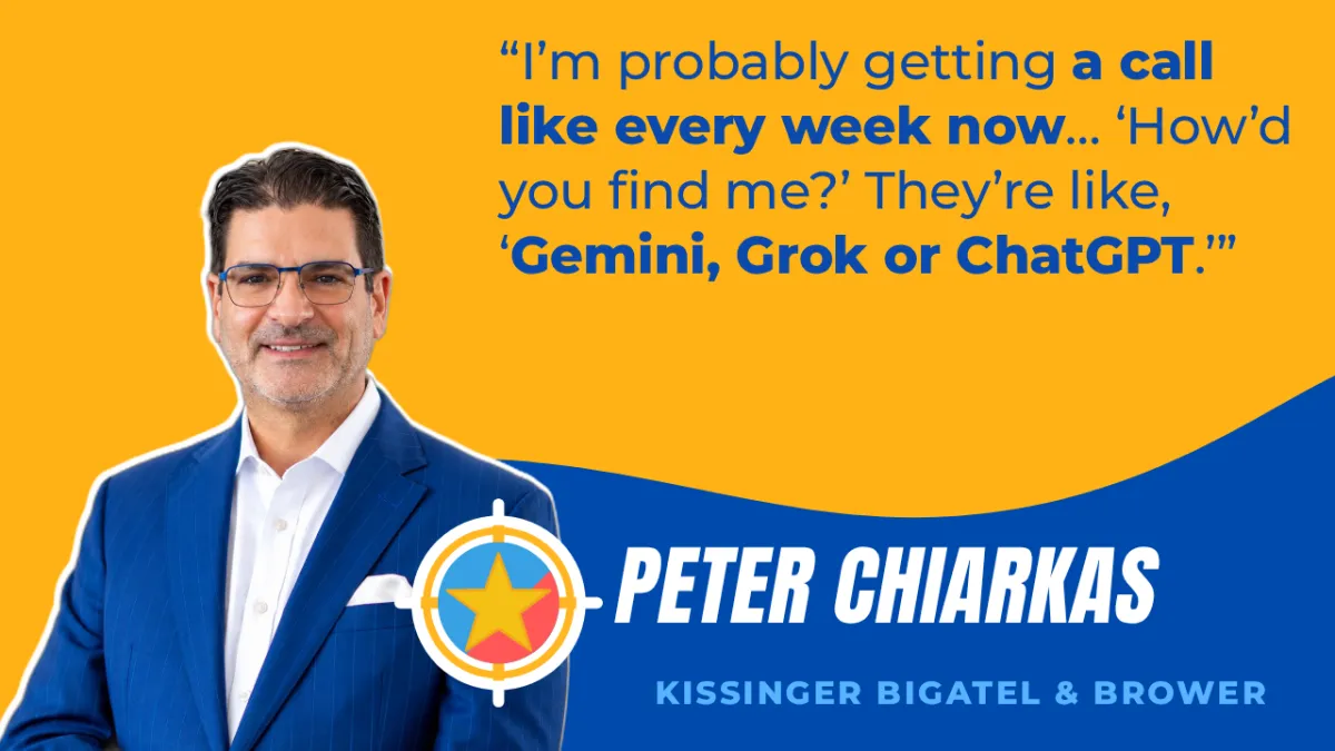 Peter Chiarkas, Kissinger Bigatel & Brower, BulletProof client video testimonial