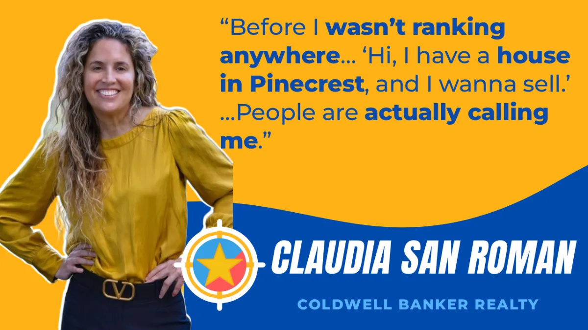 Claudia San Roman, Coldwell Banker Realty, BulletProof client video testimonial