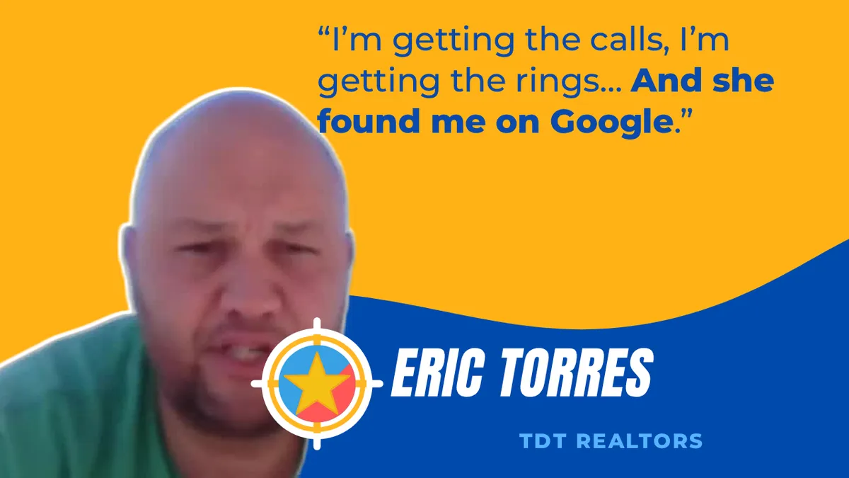 Eric Torres, TDT Realtors, BulletProof client video testimonial