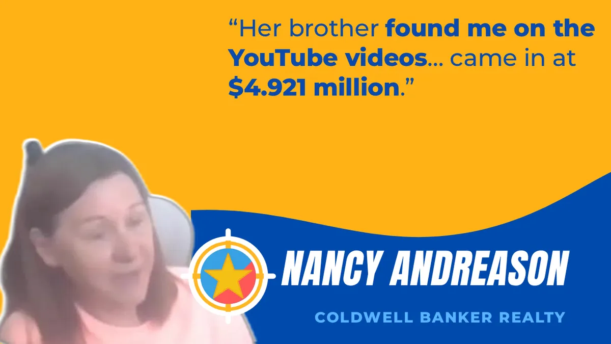 Nancy Andreason, Coldwell Banker Realty, BulletProof client video testimonial