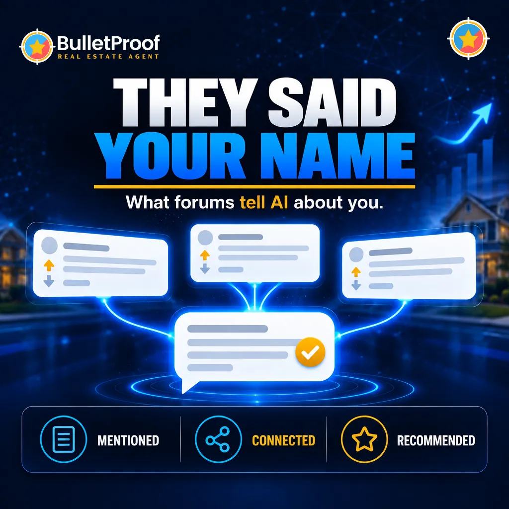 They said your name: what forums tell AI about you