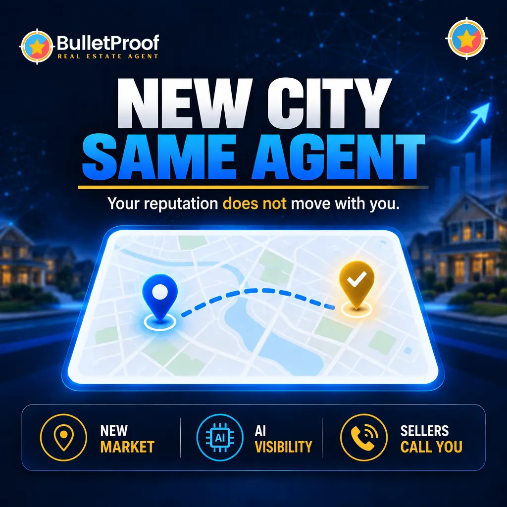 New city, same agent: rebuilding real estate AI visibility after moving to a new market