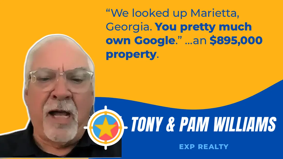 Tony & Pam Williams, eXp Realty, BulletProof client video testimonial