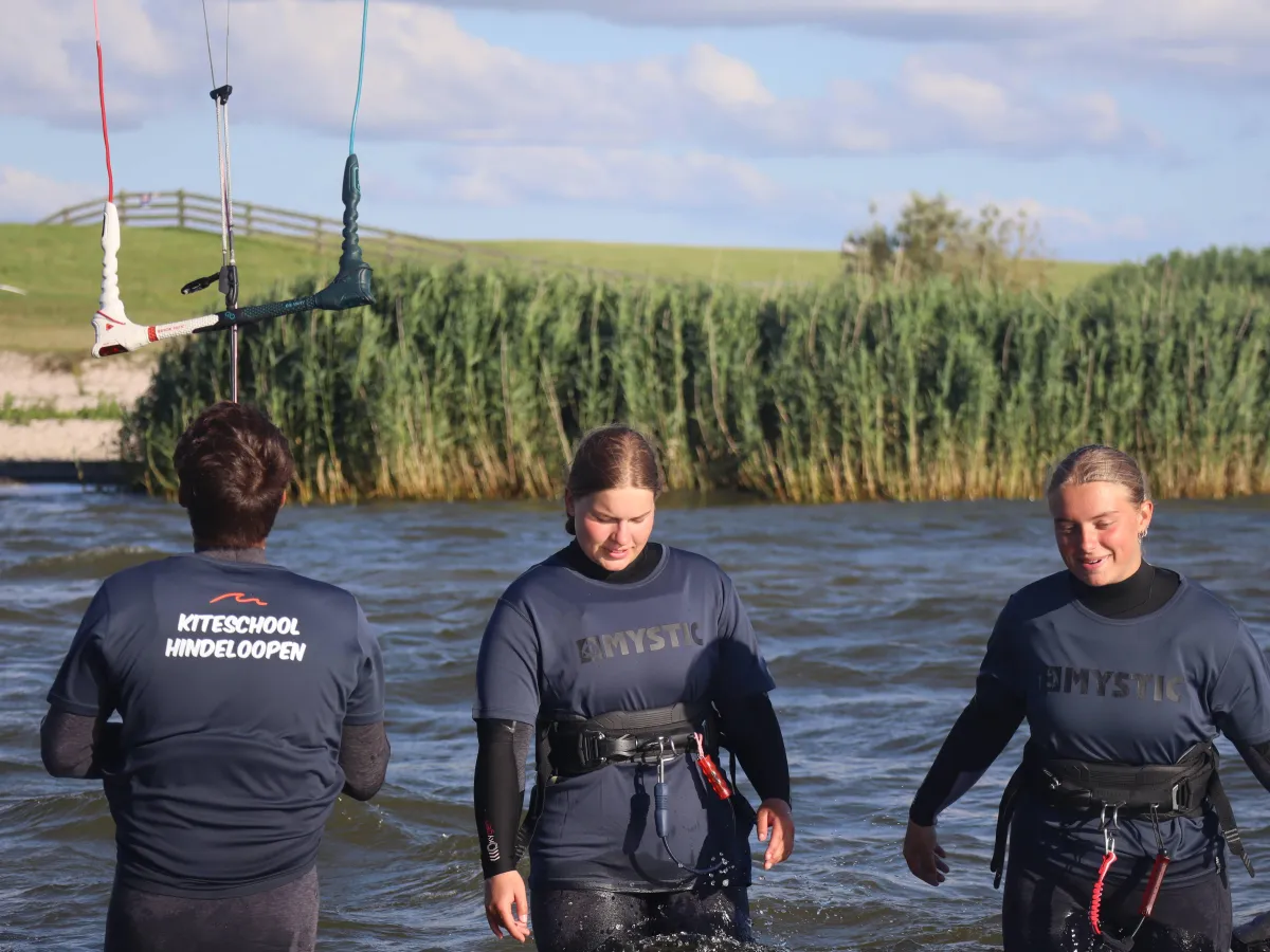 Kitesurfles voor twee personen - Leer samen met een vriend of familielid.