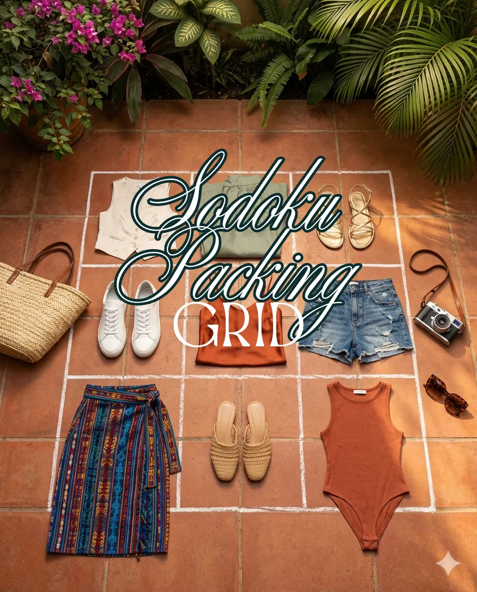 Image of the Sodoku Packing Grid concept.