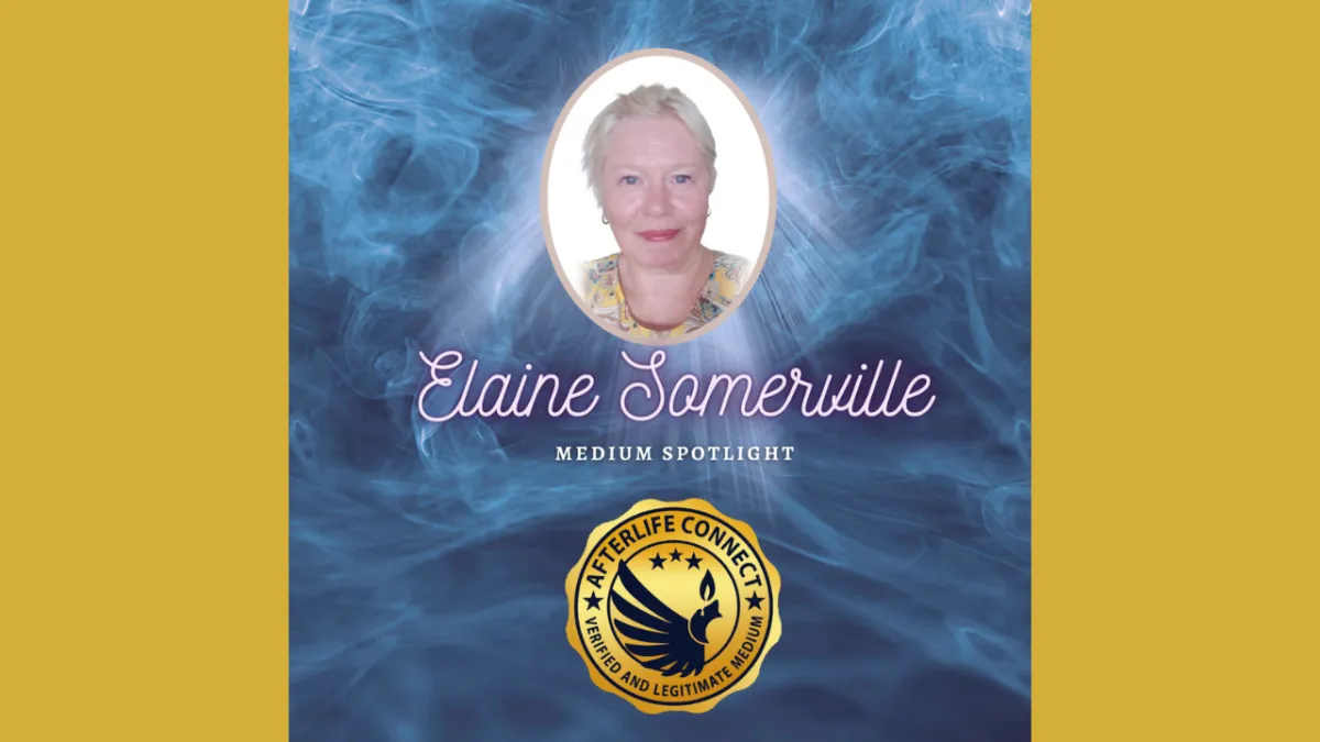 Elaine Somerville medium spotlight interview with afterlife connect