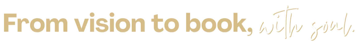 From vision to book, with soul.