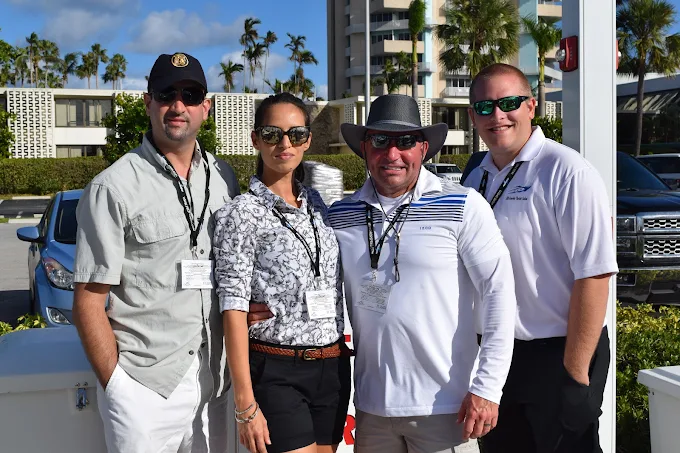 James Robbins - President All Florida Yacht Sales with satisfied customers bought their boat