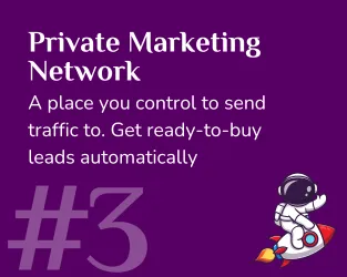 #3 private marketing network