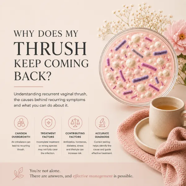 Why Does My Thrush Keep Coming Back? Causes of Recurrent Thrush Explained