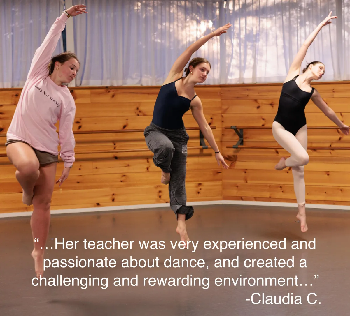 dance class for 2 years near me
