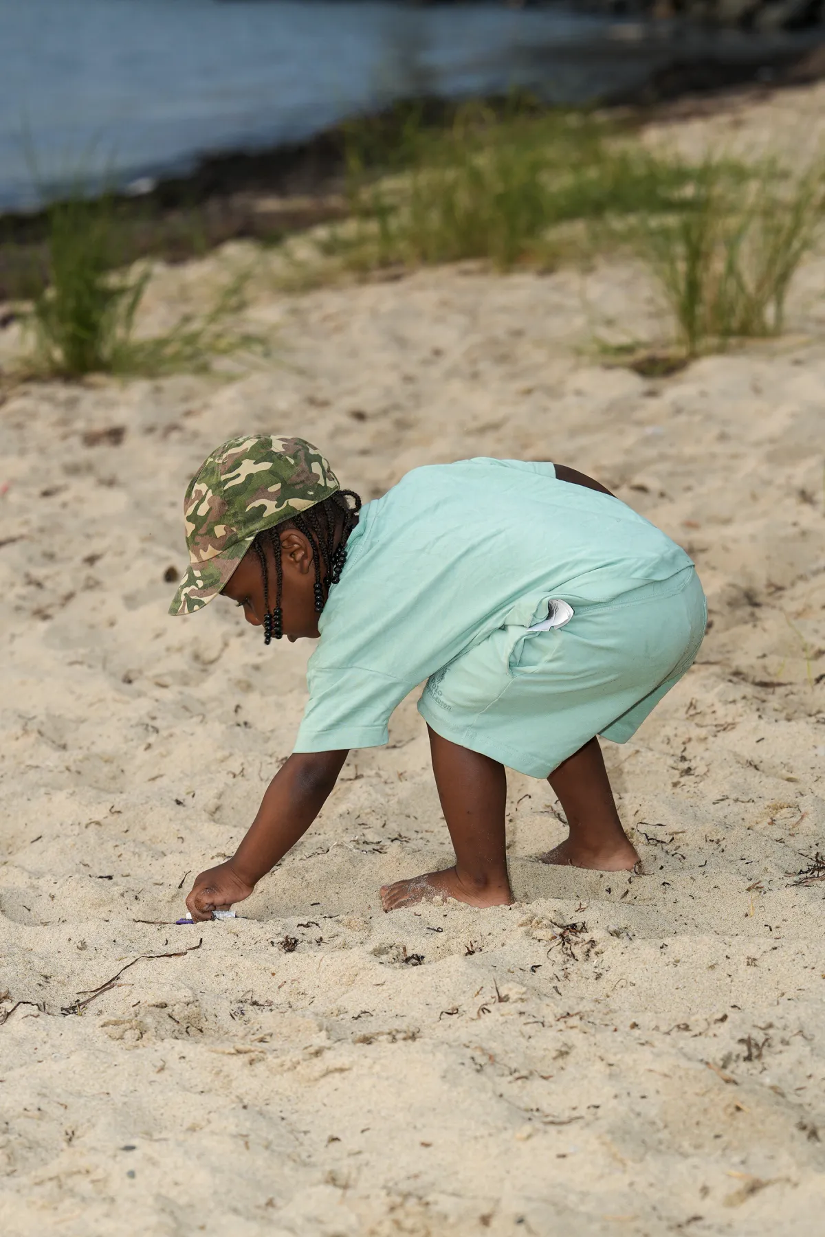 Grandson — beach session — Executive Choices Photography