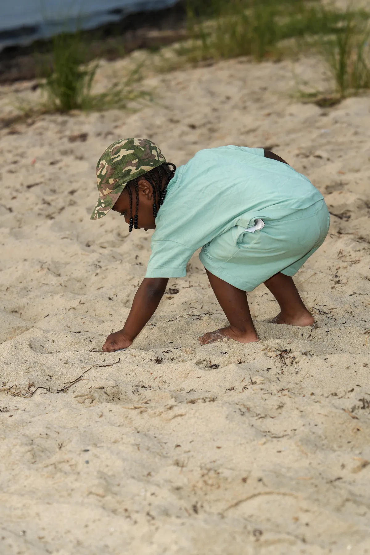 Grandson — beach session — Executive Choices Photography
