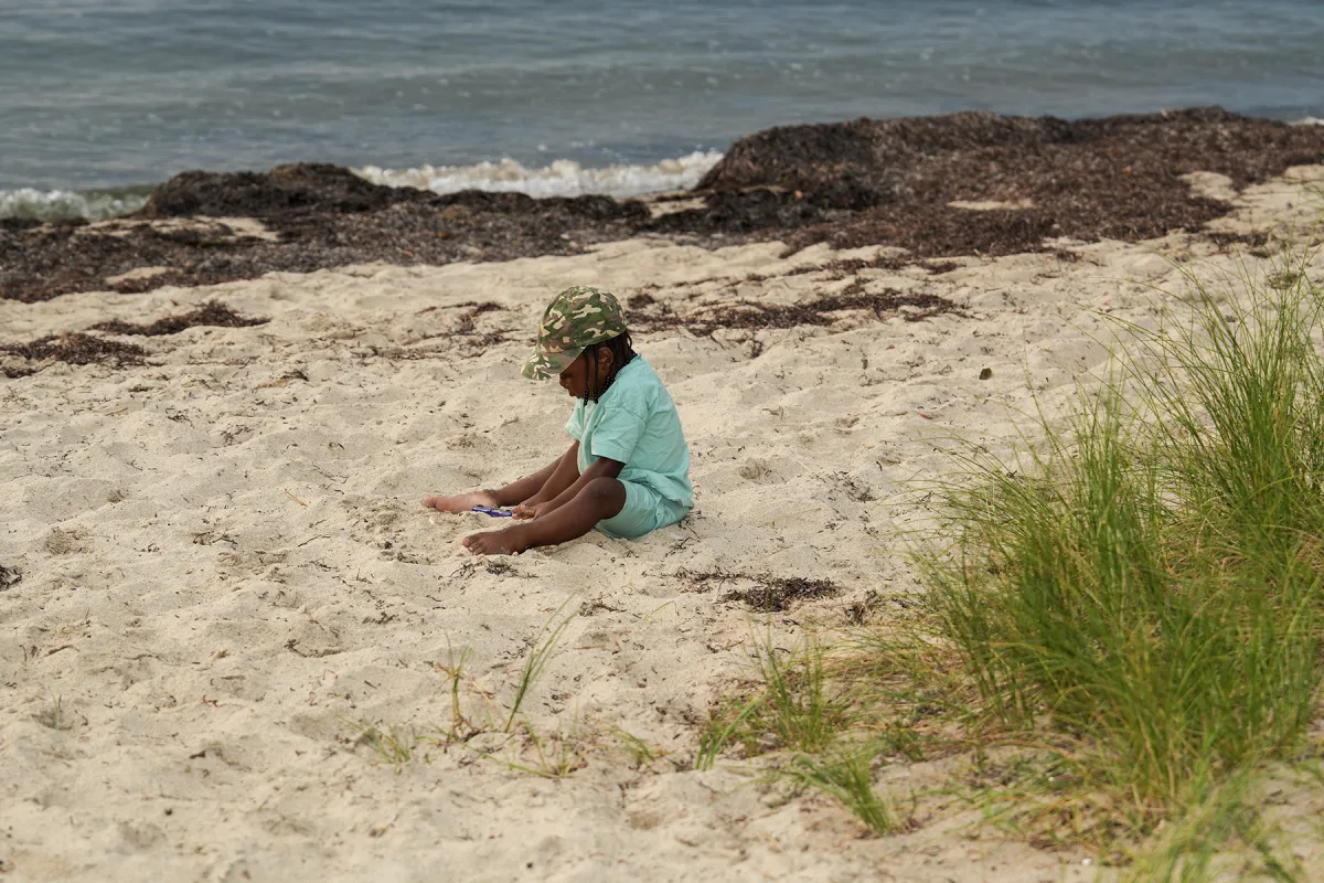 Grandson — beach session — Executive Choices Photography