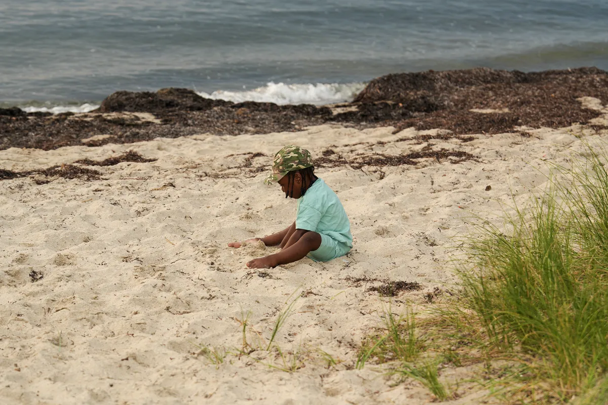 Grandson — beach session — Executive Choices Photography