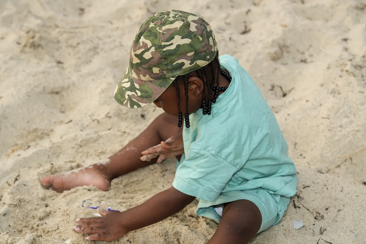 Grandson — beach session — Executive Choices Photography