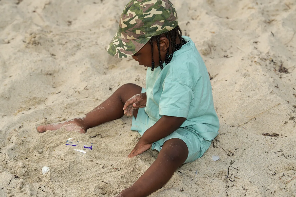 Grandson — beach session — Executive Choices Photography