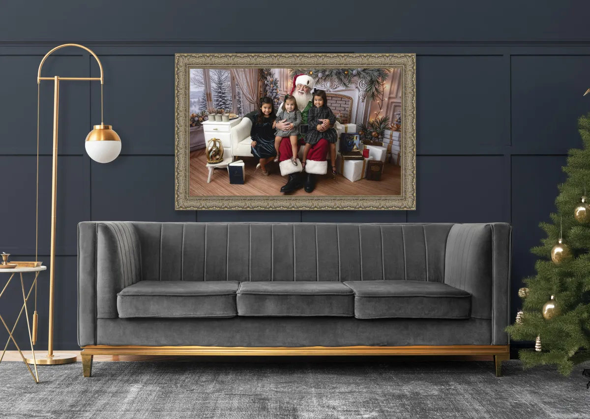 Outdoor fall family portraits in Visalia, CA