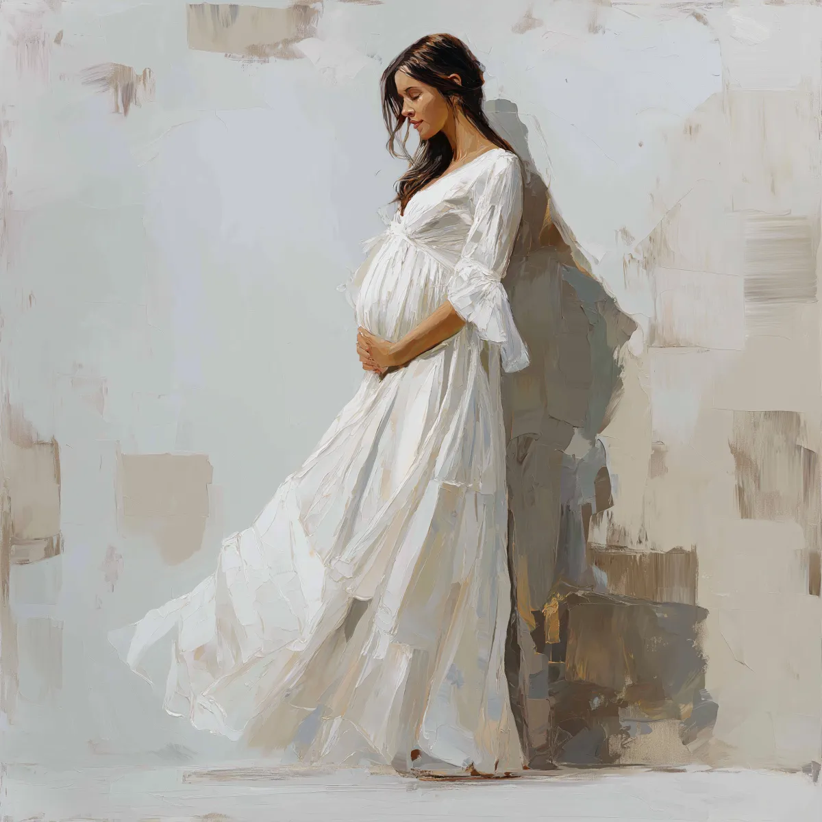 other and baby portrait celebrating motherhood and art in California’s Central Valley