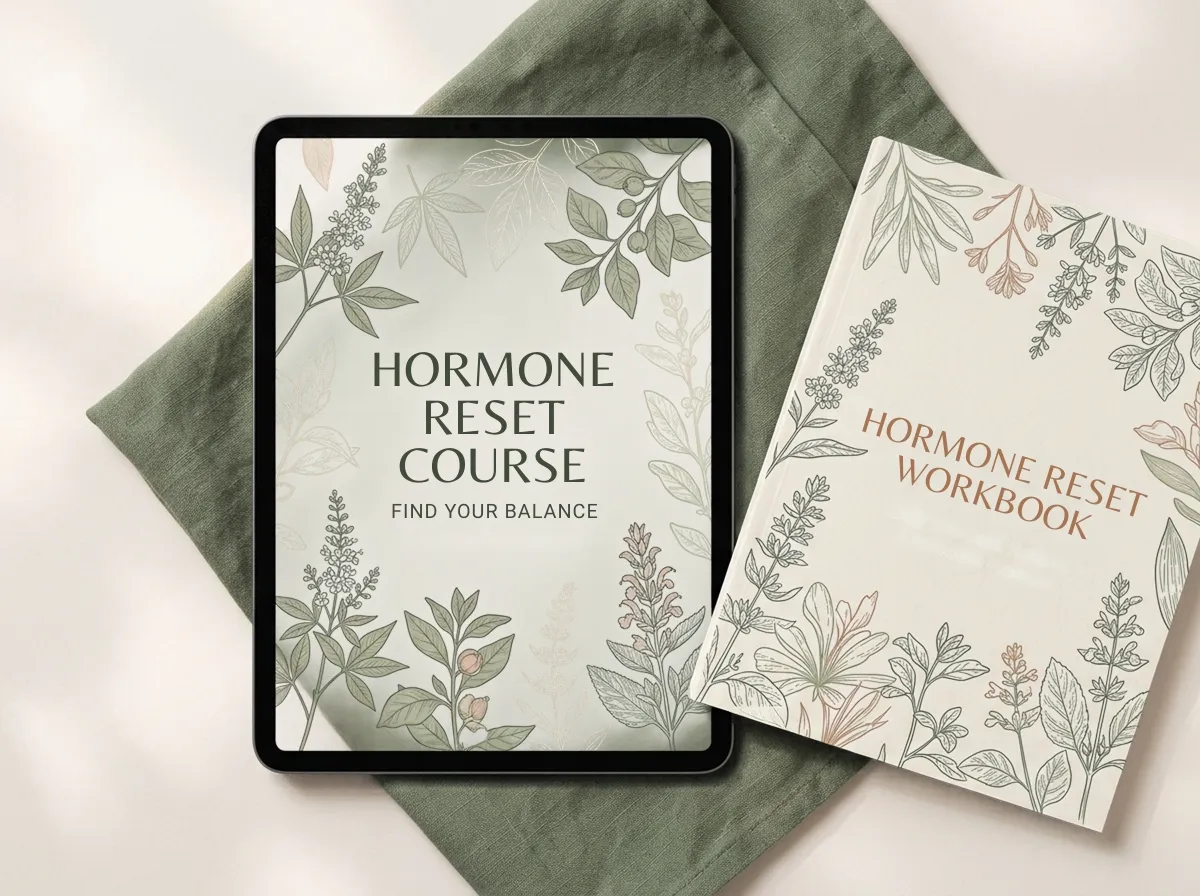 Hormone Reset Course Digital Materials and Protocol Mockup